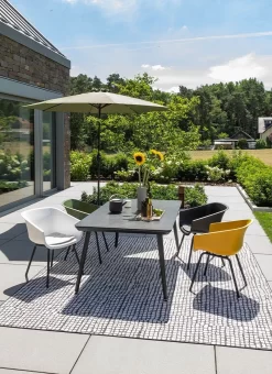 Schöner Wohnen Texel Gartentisch 170x100cm Aluminium/Glaskeramik Schwarz/Keramik -Gartenmöbel Store schoener wohnen texel gartentisch 170x100cm aluminium glaskeramik 1470395 8