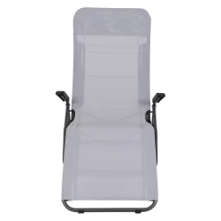 Siena Garden Anco Bäderliege Stahl/Textilene Anthrazit/Hellgrau -Gartenmöbel Store siena garden anco baederliege stahl textilene 1471044 3