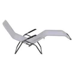 Siena Garden Anco Bäderliege Stahl/Textilene Anthrazit/Hellgrau -Gartenmöbel Store siena garden anco baederliege stahl textilene 1471044 5