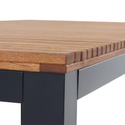 Siena Garden Bozen Gartentisch 220x100cm Aluminium/Robinie Graphit/Natur -Gartenmöbel Store siena garden bozen gartentisch 220x100cm aluminium robinie 1452663 5