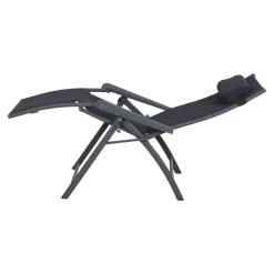 Siena Garden Premium Camping Relaxliege Aluminium/2D Mesh Anthrazit -Gartenmöbel Store siena garden camping relaxliege aluminium 2d mesh 1364014 4