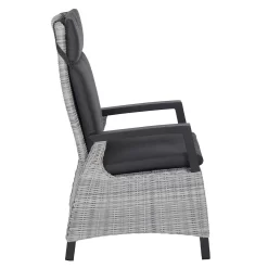 Siena Garden Corido Gartensessel Aluminium/Gardino®-Geflecht Matt Anthrazit/Ice Grey -Gartenmöbel Store siena garden corido verstellsessel aluminium geflecht 1425295 4