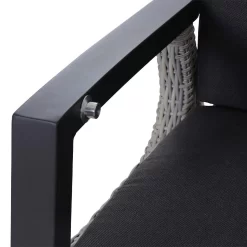 Siena Garden Corido Gartensessel Aluminium/Gardino®-Geflecht Matt Anthrazit/Ice Grey -Gartenmöbel Store siena garden corido verstellsessel aluminium geflecht 1425295 7