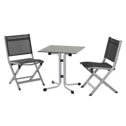 Siena Garden Tesoro Klappstuhl Aluminium/Ranotex®-Gewebe Silber/Grau -Gartenmöbel Store siena garden tesoro klappstuhl aluminium ranotexr gewebe 1434205 6