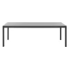 Solpuri Classic Gartentisch 160x100 Cm Aluminium/HPL Anthrazit/Volcano Grey