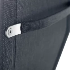 Solpuri Jazz Freischwinger Edelstahl/Textilene Silber/Coal -Gartenmöbel Store solpuri jazz freischwinger edelstahl textilene 1475037 5