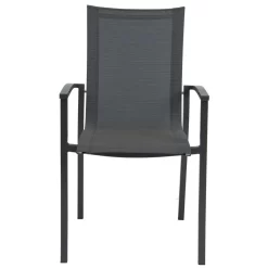 Stern Evoee Stapelsessel Aluminium/Textilene Anthrazit/Karbon -Gartenmöbel Store stern evoee stapelsessel aluminium textilene anthrazit karbon 1029295 3