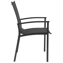 Stern Evoee Stapelsessel Aluminium/Textilene Anthrazit/Karbon -Gartenmöbel Store stern evoee stapelsessel aluminium textilene anthrazit karbon 1029295 4