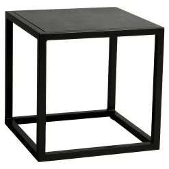 Stern John Beistelltisch 45x45cm Aluminium/Dekton Schwarz/Anthrazit