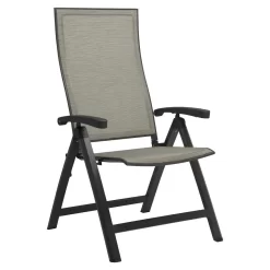 Stern Kari Klappsessel Aluminium/Textilene Anthrazit/Kaschmir