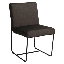 Stern Mia Dining Gartenstuhl Edelstahl/Outdoorstoff Schwarz Matt/Seidenschwarz