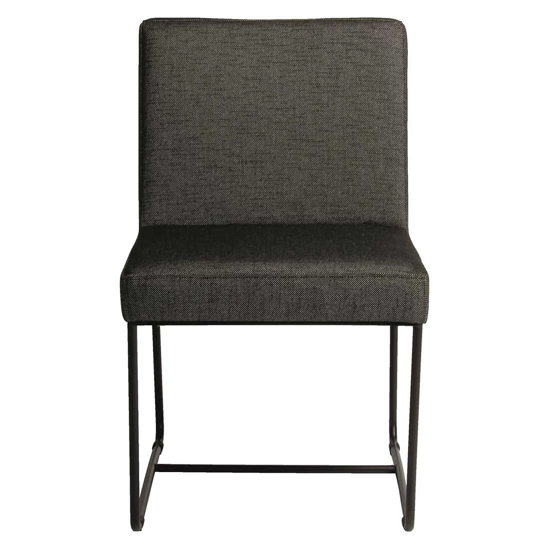 Stern Mia Dining Gartenstuhl Edelstahl/Outdoorstoff Schwarz Matt/Seidenschwarz 2 Stern Mia Dining Gartenstuhl Edelstahl/Outdoorstoff Schwarz Matt/Seidenschwarz – Bild 2