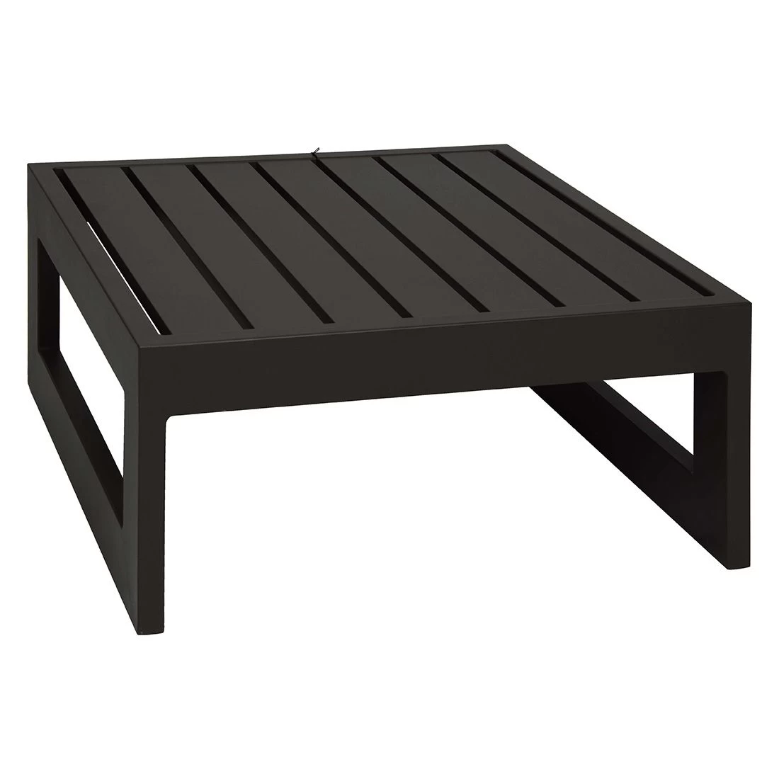 Stern New Holly Beistelltisch/Hocker 72x72cm Aluminium Schwarz Matt 1 Stern New Holly Beistelltisch/Hocker 72x72cm Aluminium Schwarz Matt