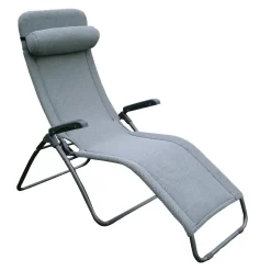 Sungörl Dreamliner Sky Bäderliege Aluminium/3D Mesh Anthrazit/Grün