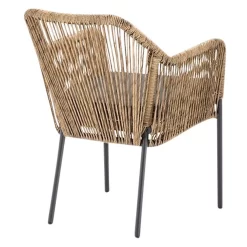 Sungörl Modena Stapelsessel Aluminium/Geflecht Anthrazit/Natur -Gartenmöbel Store sungoerl modena stapelsessel aluminium geflecht 1471792 5