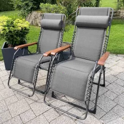 Sungörl Oasi Naturline Amano Relaxliege Aluminium/Olefin Anthrazit -Gartenmöbel Store sungoerl oasi naturline amano relaxliege aluminium olefin 1367765 5