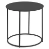 Vermobil Daisy Beistelltisch Ø43 Cm Stahl Schwarz